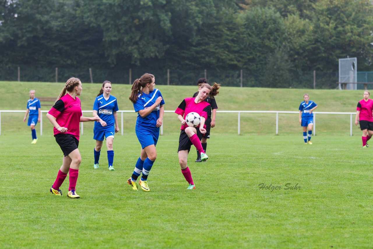 Bild 216 - B-Juniorinnen FSG BraWie 08 - JSG Sandesneben : Ergebnis: 2:0